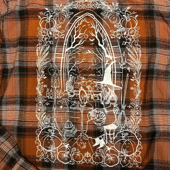 The Pretty Cult unisex extra large Samhain flannel shirt - Picture 4 of 7